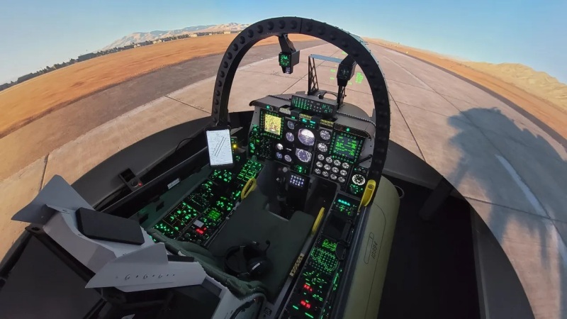 Fully Custom Simulator Cockpit for an A10 Warthog Close Air Support Plane